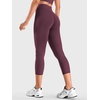 image:imageYEOREO Ease Capri Leggings for Women 21 No Front Seam Yoga PantsFig Purple