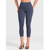 image:imageYEOREO Ease Capri Leggings for Women 21 No Front Seam Yoga PantsNavy Blue