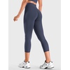 image:imageYEOREO Ease Capri Leggings for Women 21 No Front Seam Yoga PantsNavy Blue