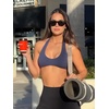 image:imageYEOREO CoreFlex U Neck Workout Sports BraDeep Cobalt