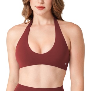 image:imageYEOREO CoreFlex U Neck Workout Sports BraBurgundy