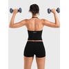image:imageYEOREO CoreFlex Womens Strappy Halter Tops with Pads Backless Tank Top CamiBlack