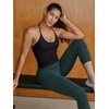 image:imageYEOREO CoreFlex Womens Strappy Halter Tops with Pads Backless Tank Top CamiBlack