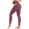 image:imageYEOREO CoreFlex Women Hidden Scrunch Workout Leggings with Pockets 25Black Cherry