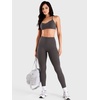 image:imageYEOREO CoreFlex Women Hidden Scrunch Workout Leggings with Pockets 25Dark Grey