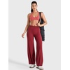 image:imageYEOREO Ease Women Workout Bubble Pants Gym Balloon LeggingsWine Red
