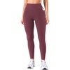 image:imageYEOREO CoreFlex Women Hidden Scrunch Workout Leggings with Pockets 25Black Cherry