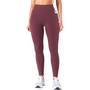 image:imageYEOREO CoreFlex Women Hidden Scrunch Workout Leggings with Pockets 25Black Cherry