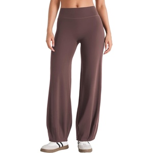 image:imageYEOREO Ease Women Workout Bubble Pants Gym Balloon LeggingsPlum Brown